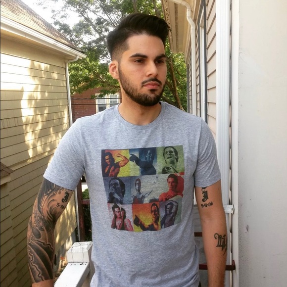 Patrick Bateman (American Psycho) Pop Art T-Shirt - Picture 3 of 6